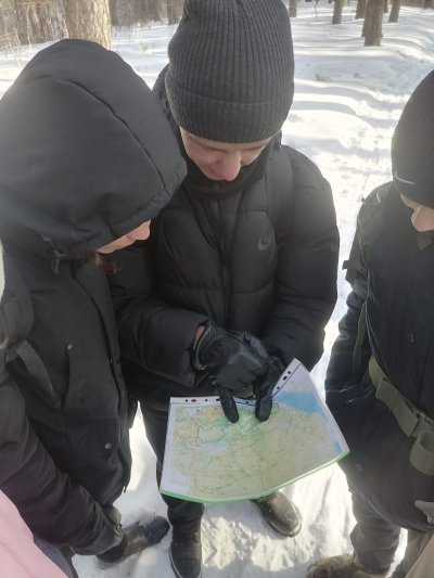 Геологи в походе